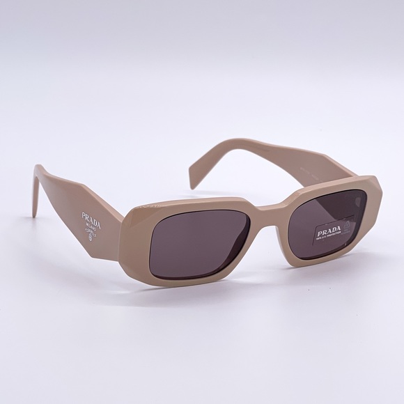 NEW PRADA SYMBOLE PR17WS VYJ6X1 PRADA NUDE SUNGLASSES - Picture 2 of 15